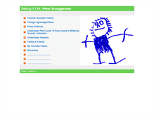 Tablet Screenshot of peterbrueggeman.com